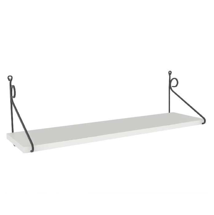 Hanah Home Seramoni Estantería de Pared Blanca Hanah Home Seramoni Estantería de Pared Blanca